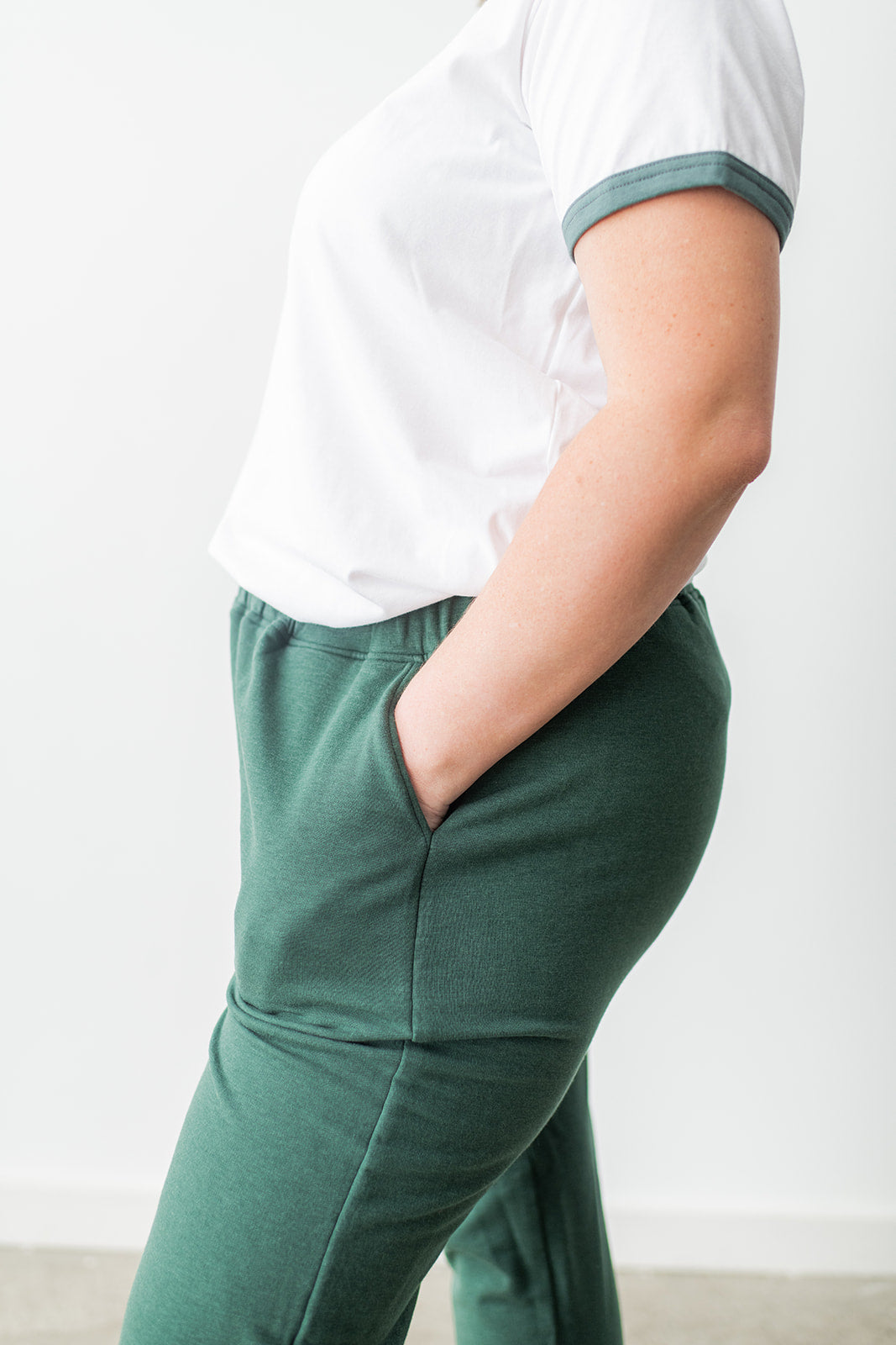 The Perfect Sweatpant in Pine