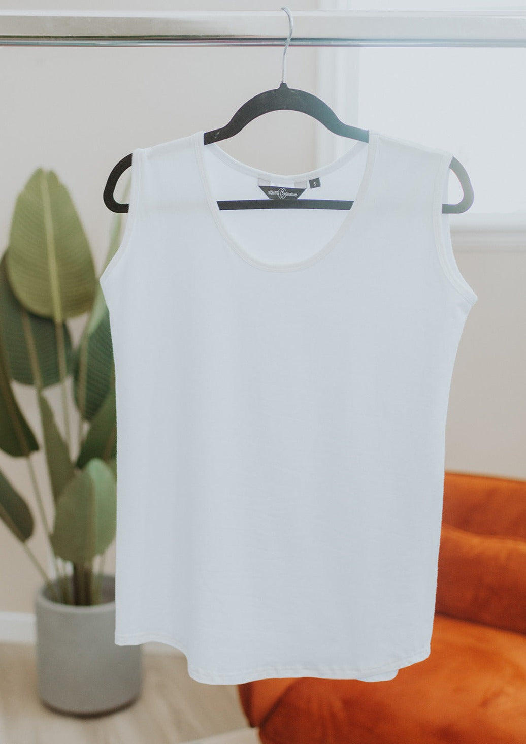 The Perfect Cap Sleeve Tank in White