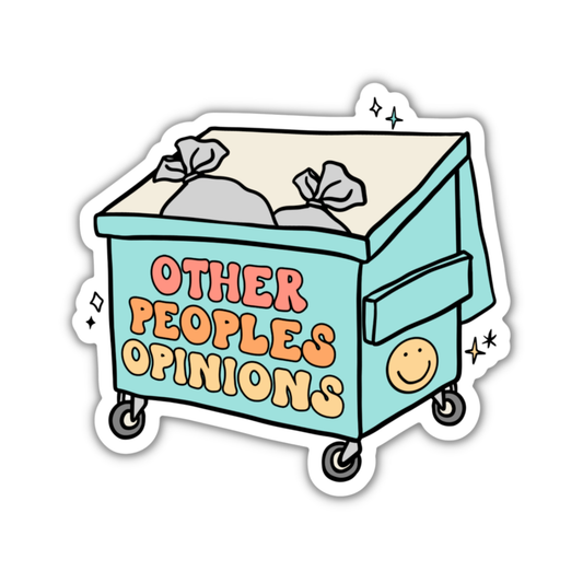 The Playful Pineapple - Other Peoples Opinions Vinyl Sticker