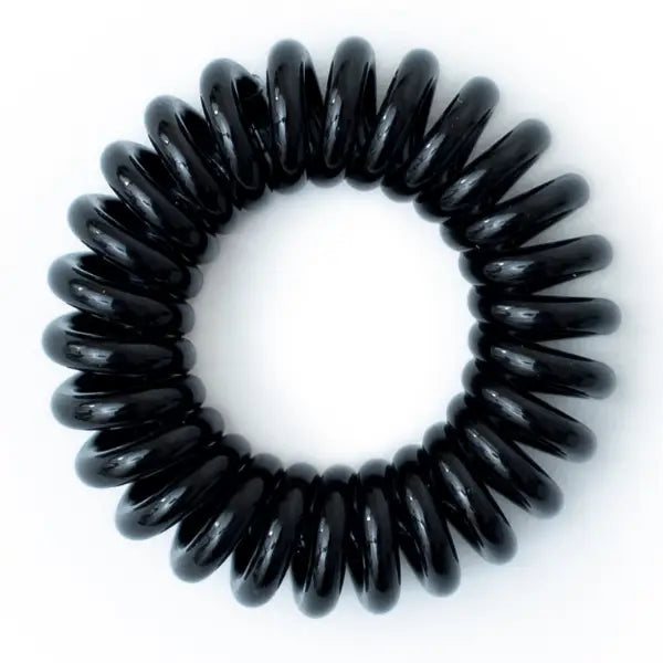 GummiBand - Box of 4 GummiBand Hair Cords, Hair Ties - Black